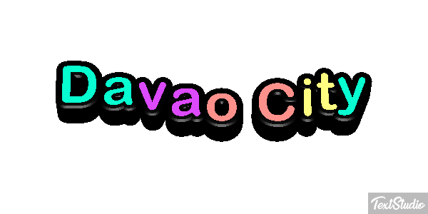 Davao City Efekt tekstowy