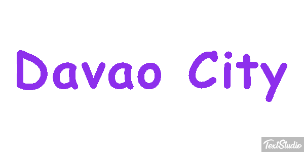 Davao City Efekt tekstowy