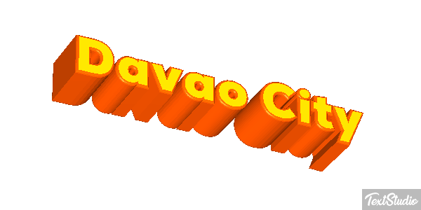 Davao City Efekt tekstowy