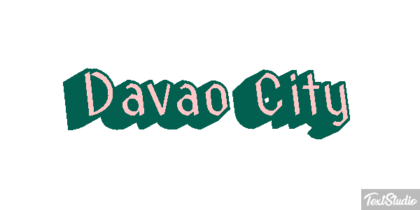 Davao City Efekt tekstowy