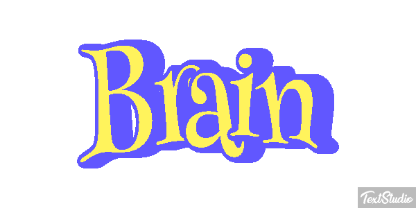 Brain Text effect