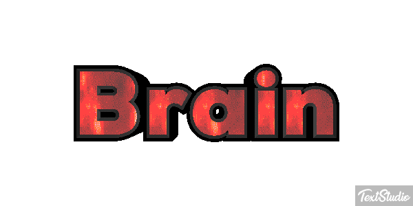 Brain Text effect