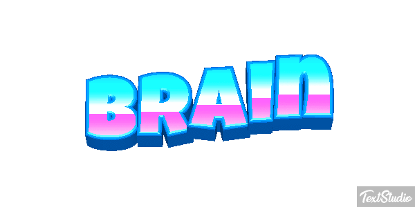 Brain Text effect