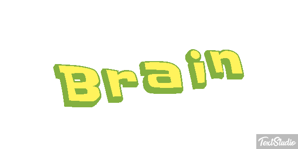 Brain Text effect