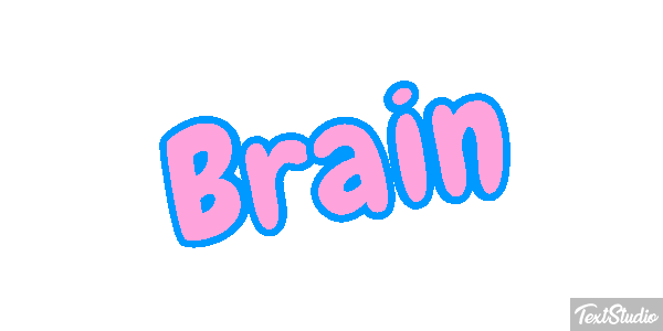 Brain Text effect