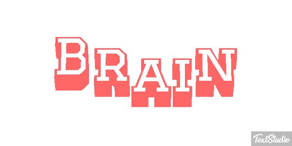 Brain Text effect