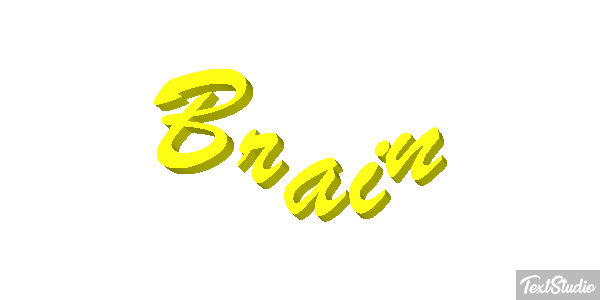 Brain Text effect
