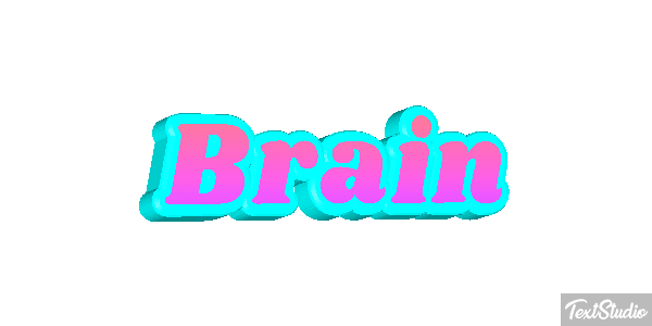 Brain Text effect