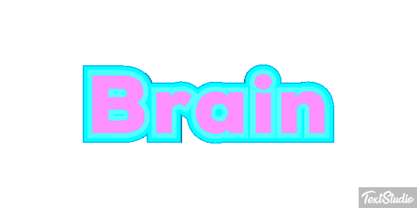Brain Text effect