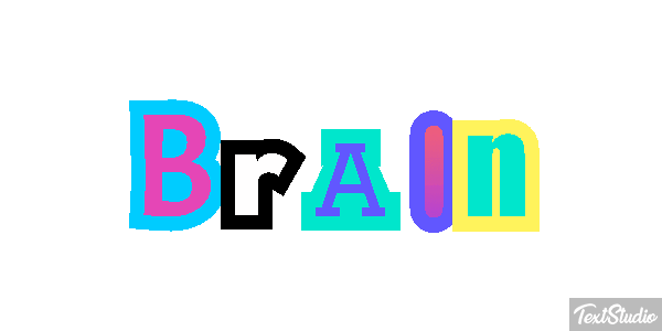 Brain Text effect