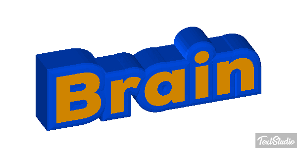 Brain Text effect