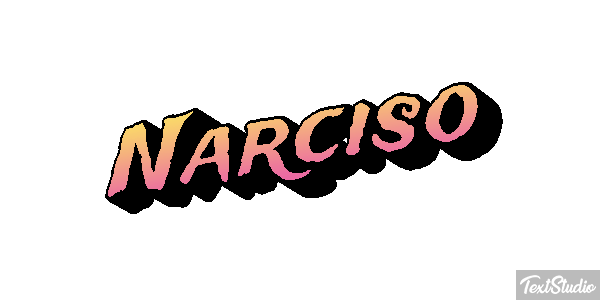 Narciso Effetto testo