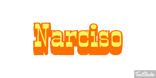Narciso Effetto testo