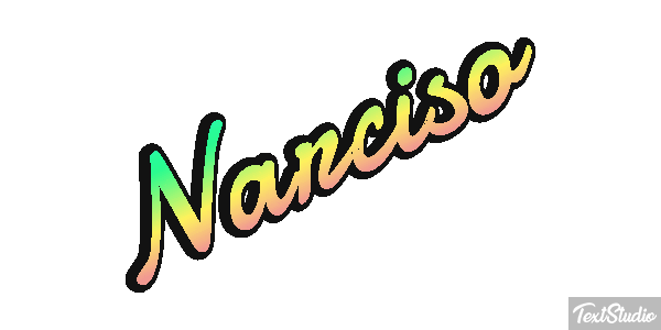 Narciso Effetto testo