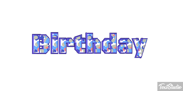 Birthday Metin efekti