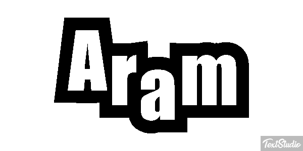 Aram Text effect