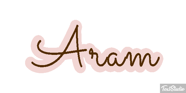 Aram Text effect