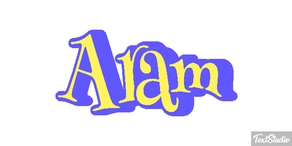 Aram Text effect
