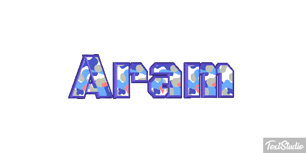 Aram Text effect