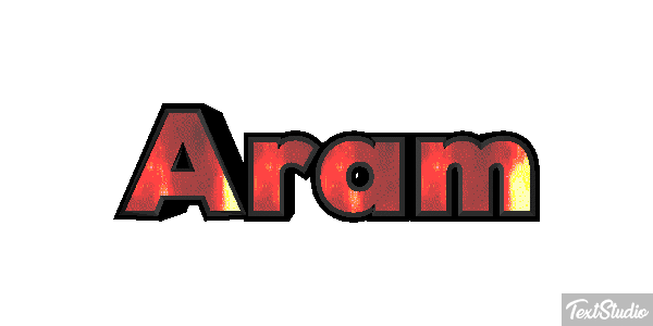Aram Text effect