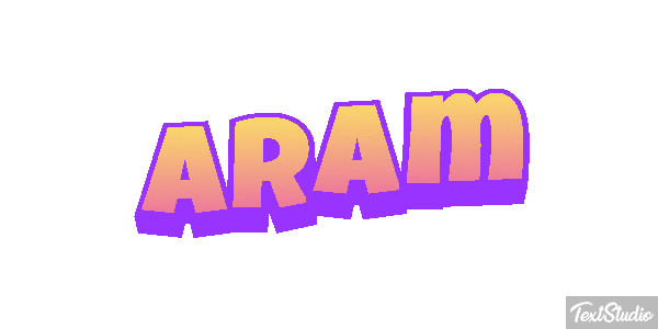 Aram Text effect