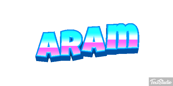 Aram Text effect