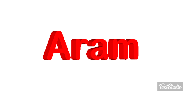 Aram Text effect