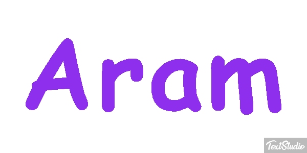 Aram Text effect