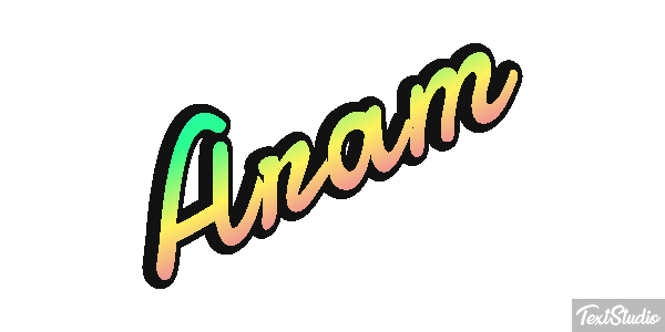 Aram Text effect