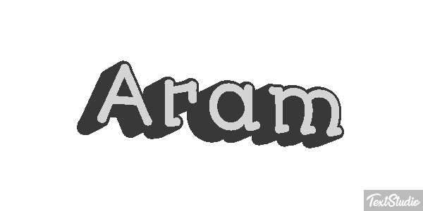 Aram Text effect