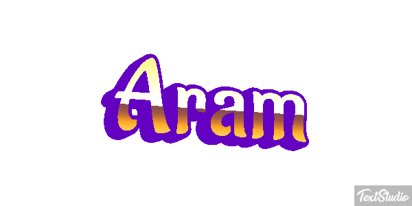Aram Text effect
