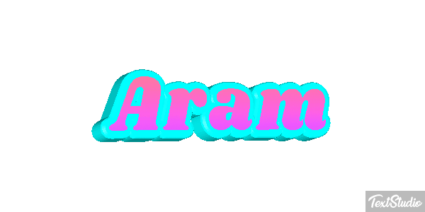 Aram Text effect