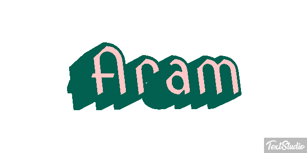 Aram Text effect