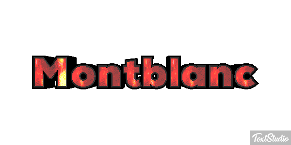 Montblanc Efekt tekstowy