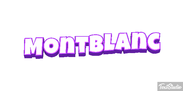 Montblanc Efekt tekstowy