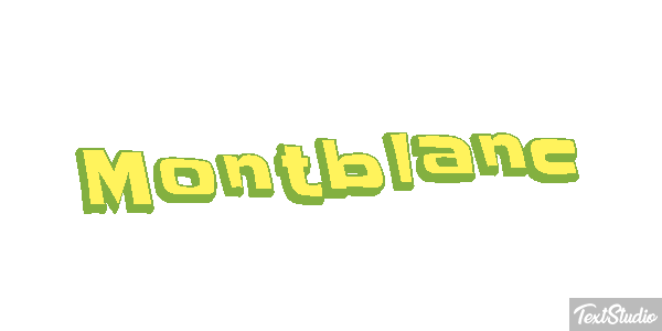 Montblanc Efekt tekstowy