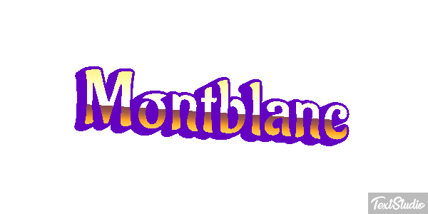 Montblanc Efekt tekstowy