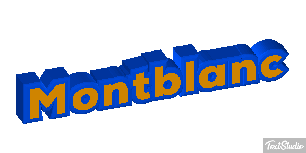 Montblanc Efekt tekstowy