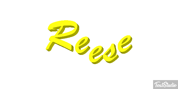 Reese Text effect