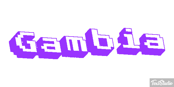 Gambia Text effect