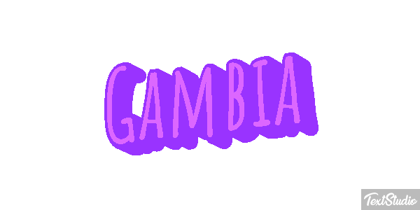 Gambia Text effect