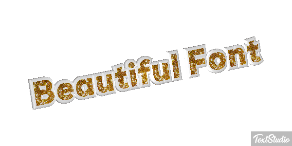 Beautiful Font Effetto testo