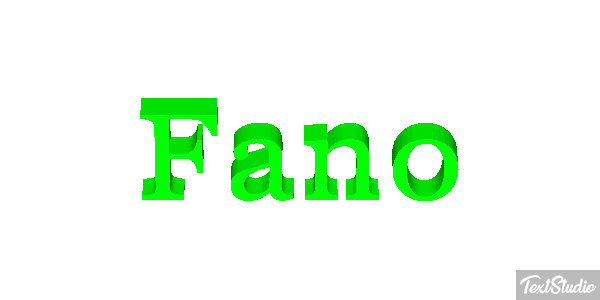 Fano Effet de texte