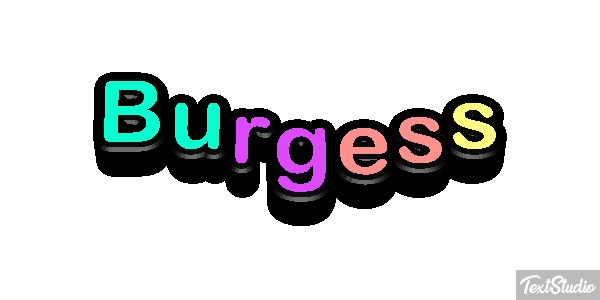Burgess テキスト効果
