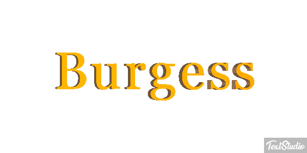 Burgess テキスト効果