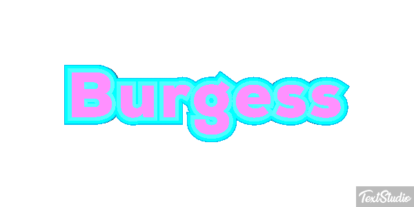 Burgess テキスト効果