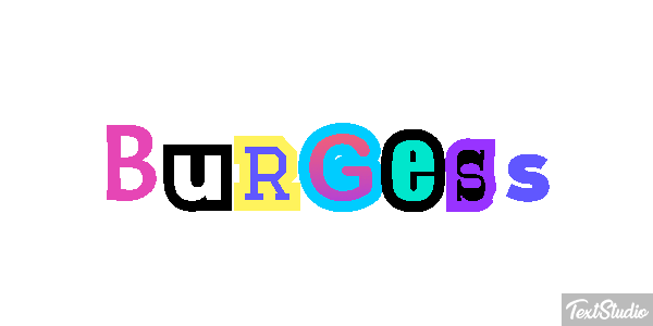 Burgess テキスト効果