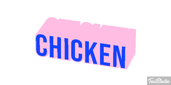 Chicken Metin efekti