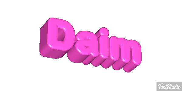 Daim Text effect