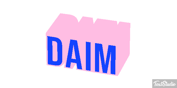 Daim Text effect